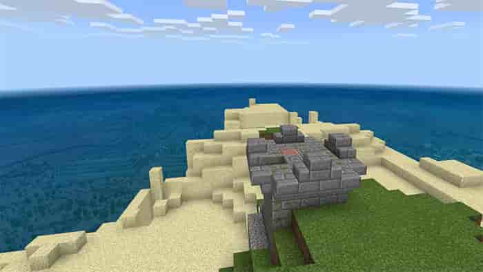 CASTLE RUINS FOR MINECRAFT Minecraft PE / Bedrock [xfgiven_vers]