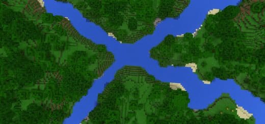 RIVER CROSSING MOD IN MINECRAFT 1.5 / 1.6 Minecraft PE / Bedrock [xfgiven_vers]