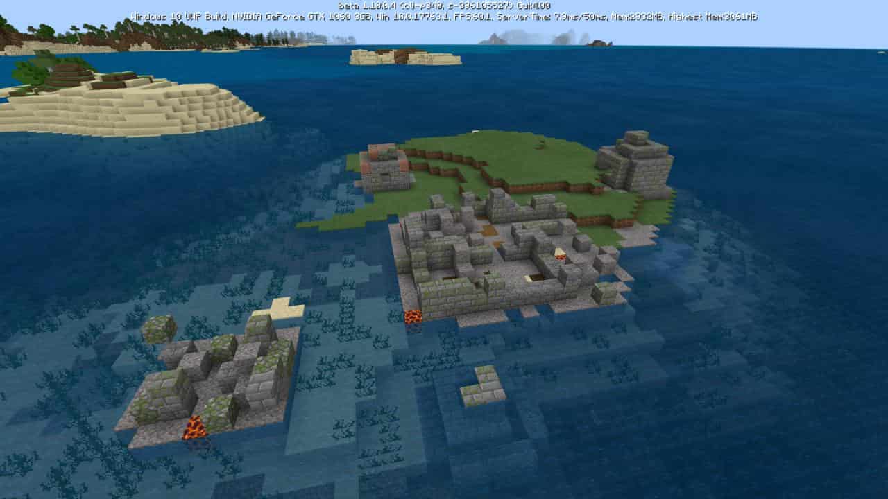 SID: SEA RUIN OUTWARD [ MINECRAFT 1.10 ] Minecraft PE / Bedrock [xfgiven_vers]