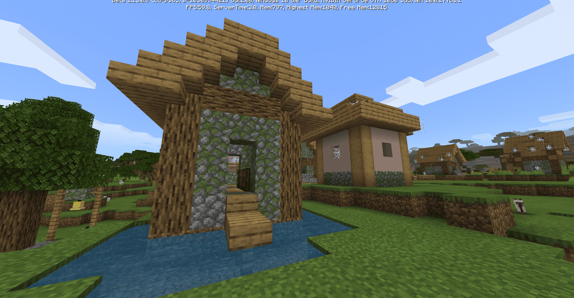 SID FOR ABANDONED VILLAGE IN MINECRAFT 1.13.0.9 + Minecraft PE / Bedrock [xfgiven_vers]