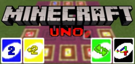 Map: UNO Game (Mini-Game) Minecraft PE / Bedrock [xfgiven_vers]