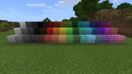 Mod: Paint Blocks [1.20+] Minecraft PE / Bedrock [xfgiven_vers]