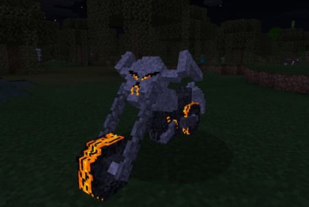 Mod: Hell Bike [1.19+] Minecraft PE / Bedrock [xfgiven_vers]