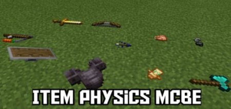 Addon: Physics of Objects [1.19+] Minecraft PE / Bedrock [xfgiven_vers]