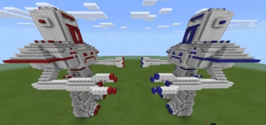 Map: Robot Fight [1.18+] Minecraft PE / Bedrock [xfgiven_vers]