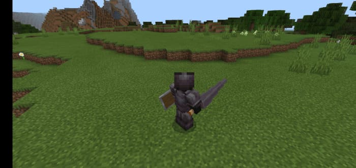 3D Katana in Minecraft PE