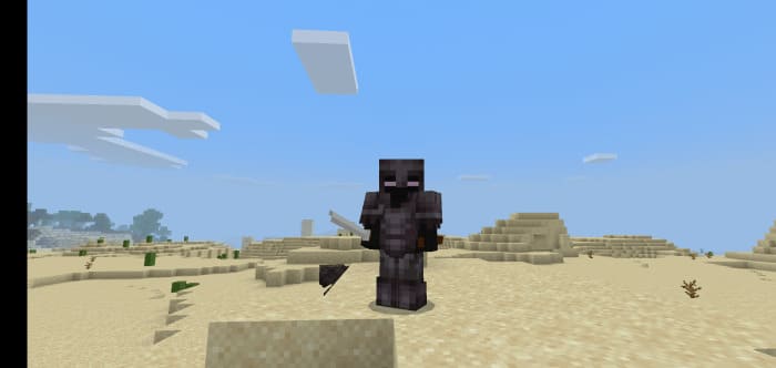 3D Dagger in Minecraft PE