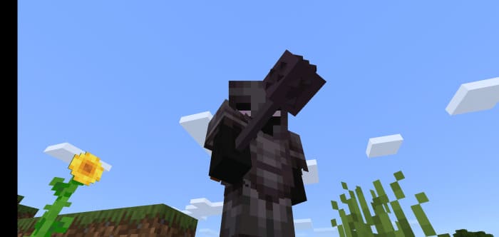 3D Mace in Minecraft PE