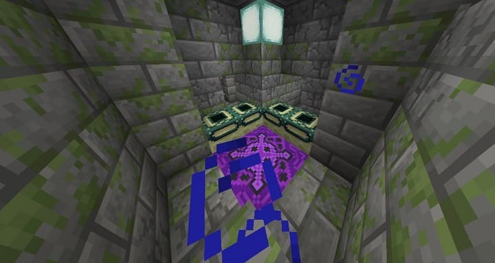Broken Ender Portal in Minecraft PE