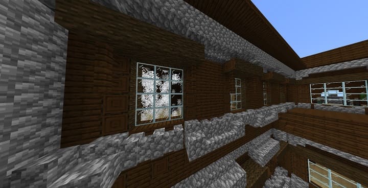 Rare Mansion in Minecraft PE