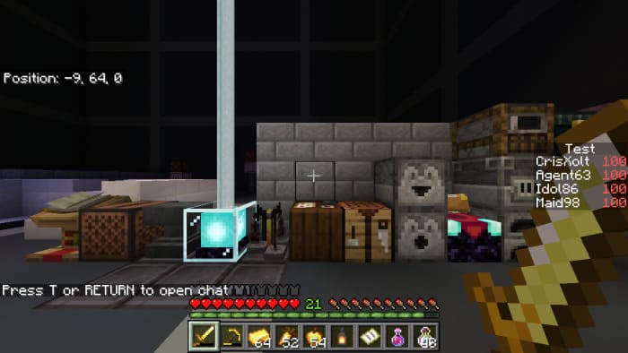 Interface from Minecraft Java to Minecraft PE (Bedrock)