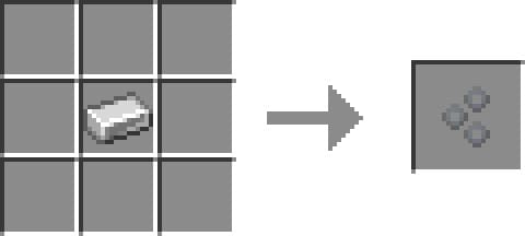 Creating Bolts in Minecraft PE (Bedrock)