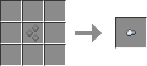 Making Nuggets in Minecraft PE (Bedrock)