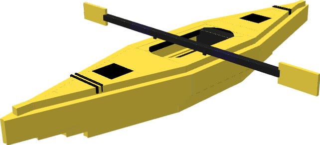 Kayak in Minecraft PE (Bedrock)