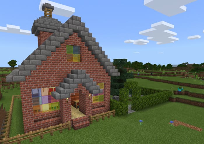 Храм в Майнкрафт ПЕ (Бедрок)