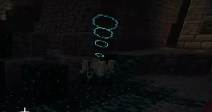 Blindness Block in Minecraft PE (Bedrock) 1.19