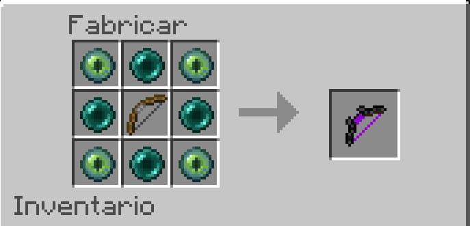 Ender Bow in Minecraft PE (Bedrock)