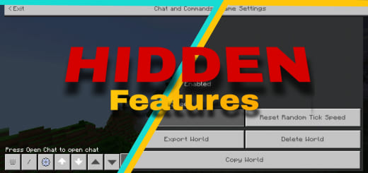 Addon: Hidden Functions [1.20 1.18+] Minecraft PE / Bedrock [xfgiven_vers]