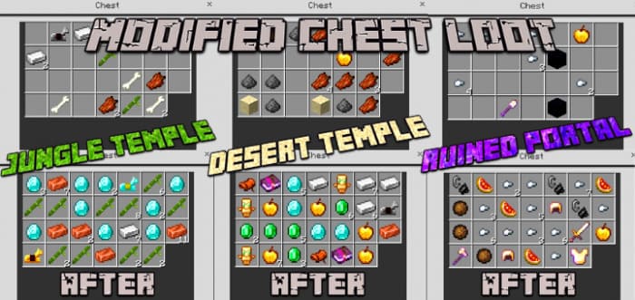 Addon: Improved chests [1.19+] Minecraft PE / Bedrock [xfgiven_vers]