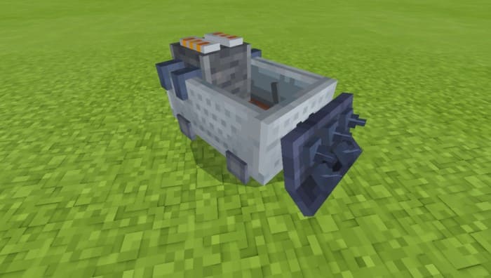 Машинка с шипами в Майнкрафт ПЕ (Бедрок)