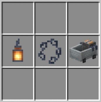 Крафт машинки с фонариком в Майнкрафт ПЕ (Бедрок)