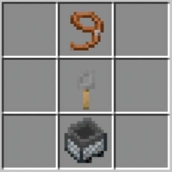 Крафт вагонетки с воронкой в Майнкрафт ПЕ (Бедрок)