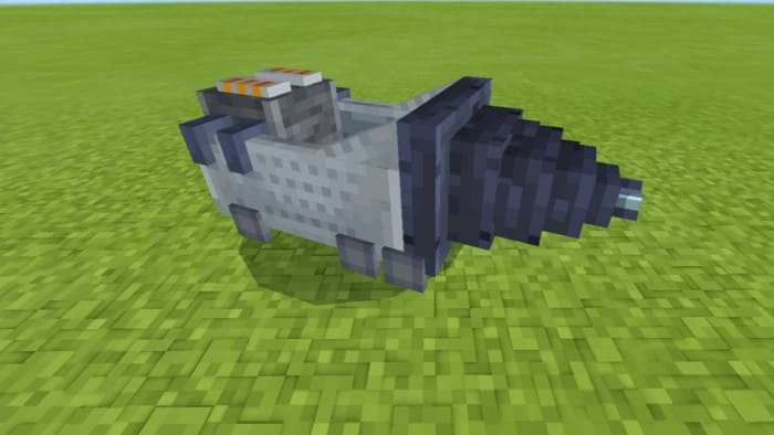 Машинка с дрелью в Майнкрафт ПЕ (Бедрок)