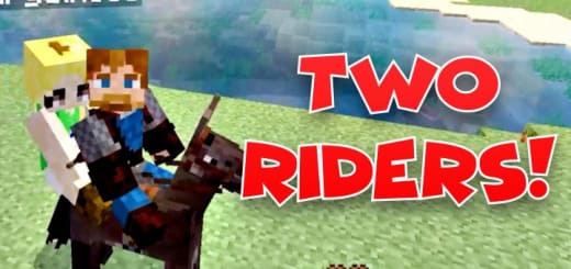 Addon: Double Ride [1.18+] Minecraft PE / Bedrock [xfgiven_vers]