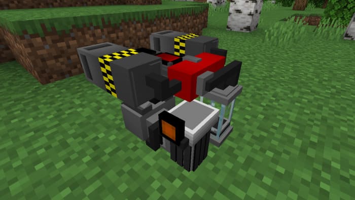 Jetpack in the Stand in Minecraft PE (Bedrock)