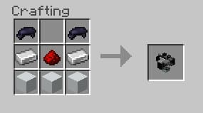 Crafting a Jetpack Stand in Minecraft PE (Bedrock)