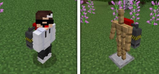 Mod: Jetpack with Fuel [1.19+] Minecraft PE / Bedrock [xfgiven_vers]