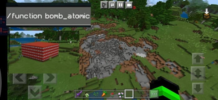 Blast in Minecraft PE (Bedrock)