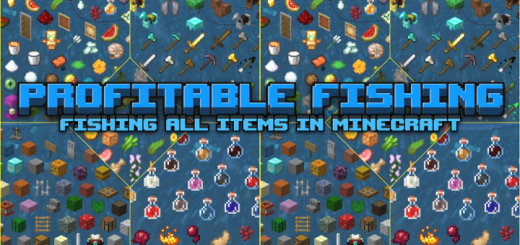 Addon: Profitable fishing [1.18; 1.19+] Minecraft PE / Bedrock [xfgiven_vers]