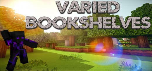 Textures: Bookshelf Variants [1.20+] Minecraft PE / Bedrock [xfgiven_vers]