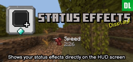 Resourcespak: Effects Display [1.19+] Minecraft PE / Bedrock [xfgiven_vers]