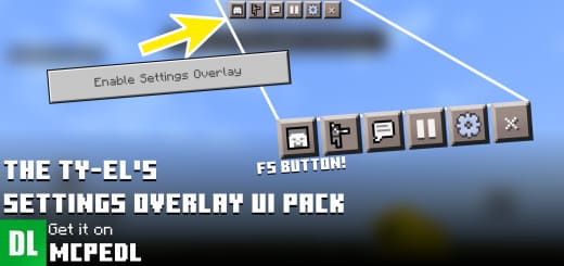 Resourcespak: New interface buttons [1.20+] Minecraft PE / Bedrock [xfgiven_vers]