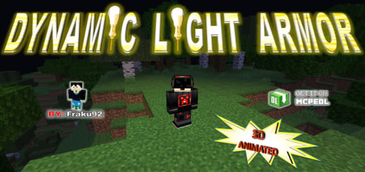 Mod: Glowing Armor [1.19+] Minecraft PE / Bedrock [xfgiven_vers]