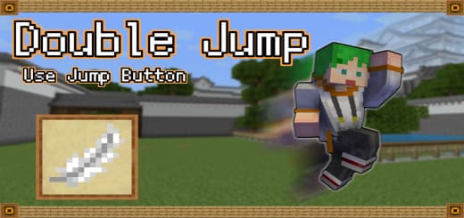 Addon: Double Jump [1.19+] Minecraft PE / Bedrock [xfgiven_vers]