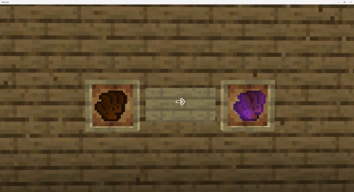 Glove for riding mobs in Minecraft PE (Bedrock)