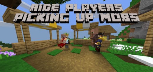 Addon: Ride on mobs [1.19+] Minecraft PE / Bedrock [xfgiven_vers]