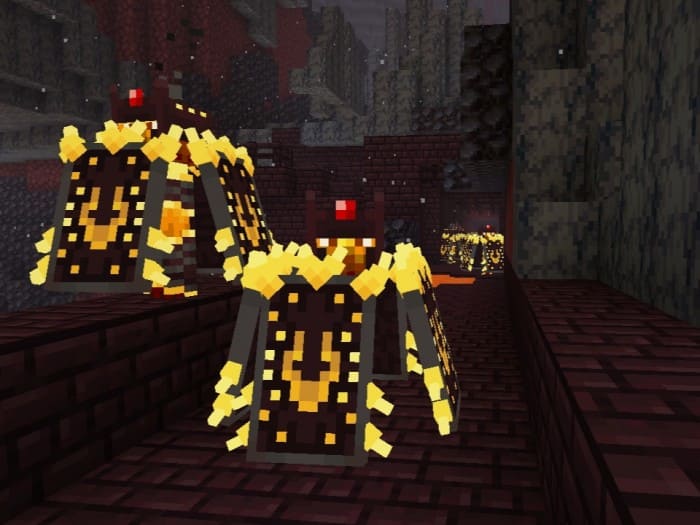 Improved Ifrit in Minecraft PE (Bedrock)