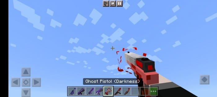 Hell Gun in Minecraft PE (Bedrock)