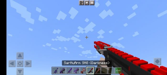 Shotgun in Minecraft PE (Bedrock)