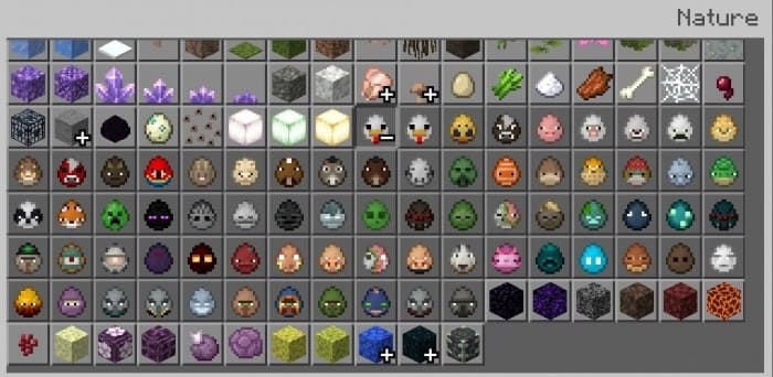 Improved summon eggs in Minecraft PE (Bedrock)