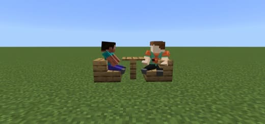 Addon: Sitting on the steps [1.19+] Minecraft PE / Bedrock [xfgiven_vers]