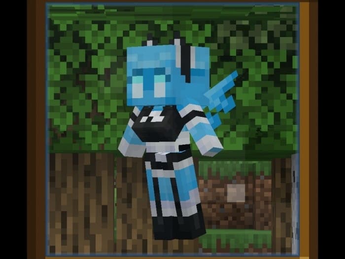 Hurry Girl in Minecraft PE (Bedrock)