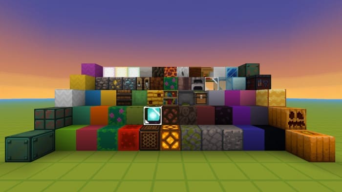Blocks as in Minecon 2022