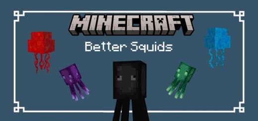 Textures: Squid Variants [1.19+] Minecraft PE / Bedrock [xfgiven_vers]