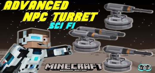 Mod: Customizable turrets [1.19+] Minecraft PE / Bedrock [xfgiven_vers]