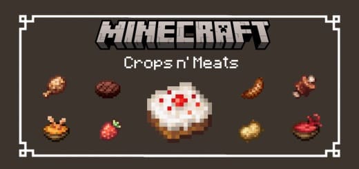 Textures: Harvest and meat [1.19+] Minecraft PE / Bedrock [xfgiven_vers]